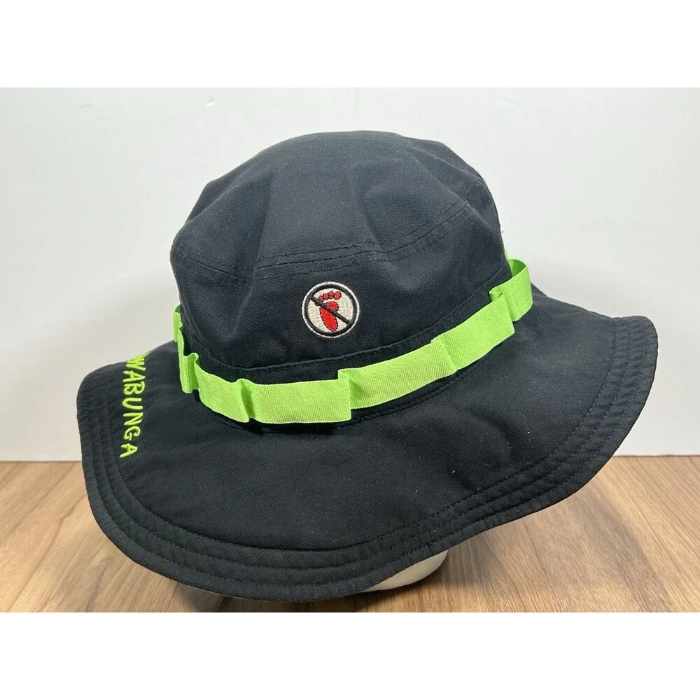 TMNT Teenage Mutant Ninja Turtles Bucket Hat Cowabunga Black Unisex Cap New